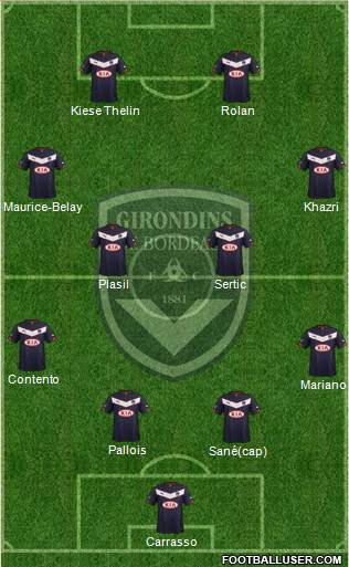 FC Girondins de Bordeaux Formation 2015