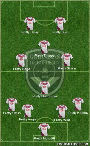 FC Girondins de Bordeaux Formation 2015