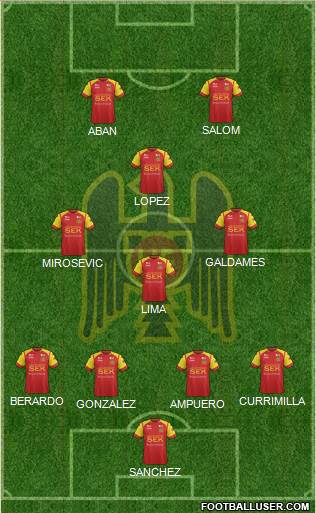 CD Unión Española S.A.D.P. Formation 2015
