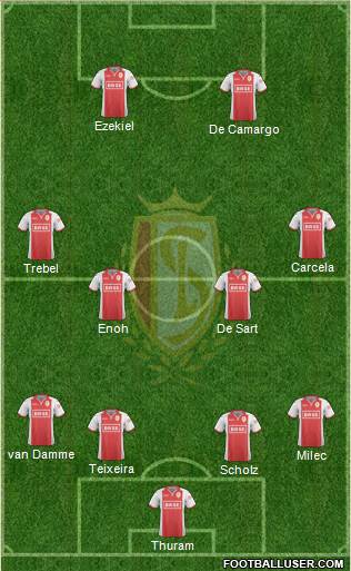 R Standard de Liège Formation 2015