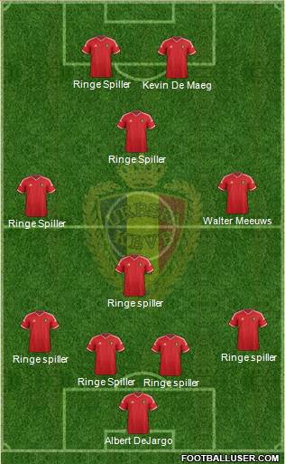 Belgium Formation 2015