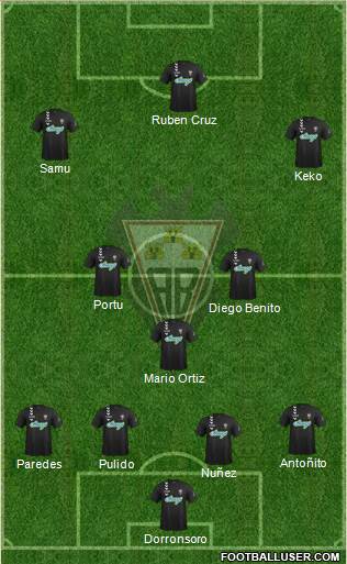Albacete B., S.A.D. Formation 2015