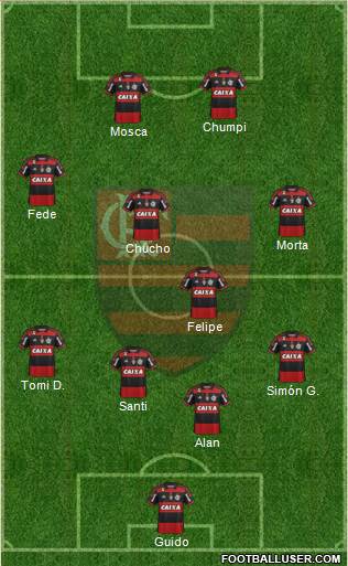 CR Flamengo Formation 2015