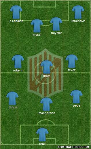 9 de Julio Formation 2015