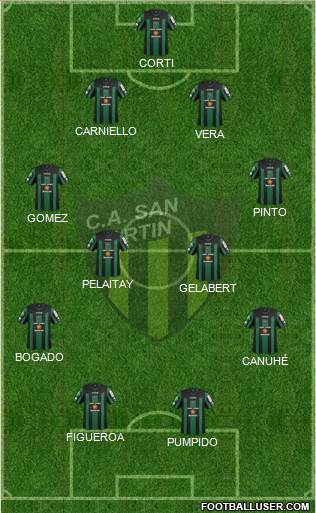 San Martín de San Juan Formation 2015
