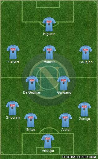 Napoli Formation 2015