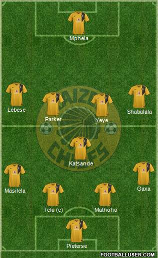 Kaizer Chiefs Formation 2015