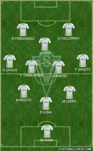 CD Santiago Wanderers S.A.D.P. Formation 2015