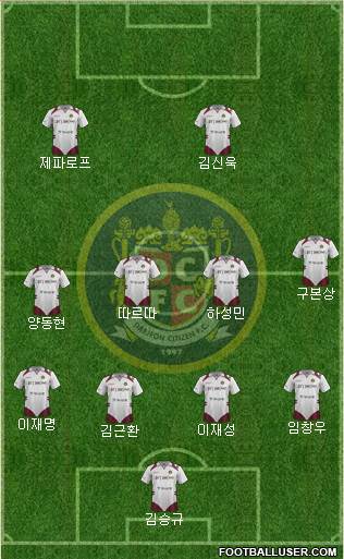 Daejeon Citizen Formation 2015