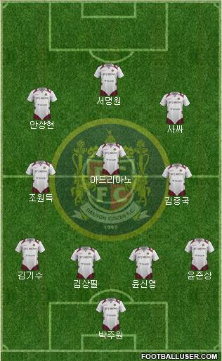 Daejeon Citizen Formation 2015