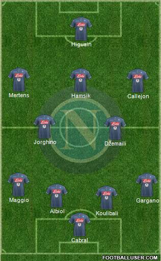 Napoli Formation 2015