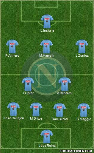 Napoli Formation 2015