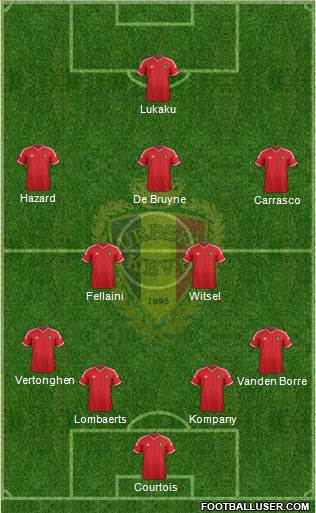 Belgium Formation 2015