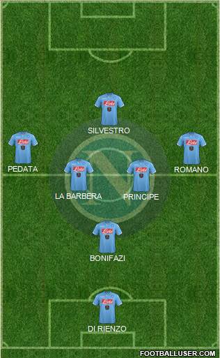 Napoli Formation 2015