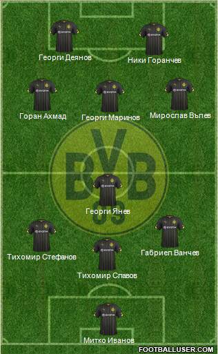 Borussia Dortmund Formation 2015