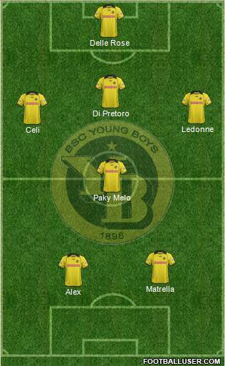 BSC Young Boys Formation 2015