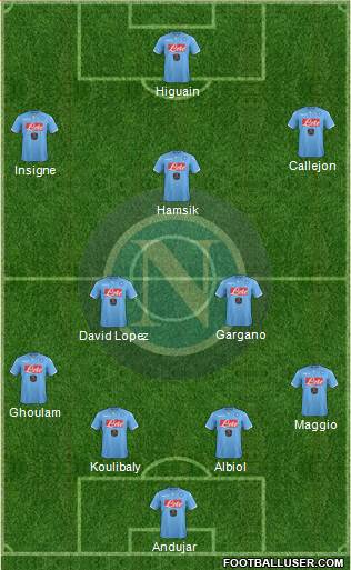 Napoli Formation 2015