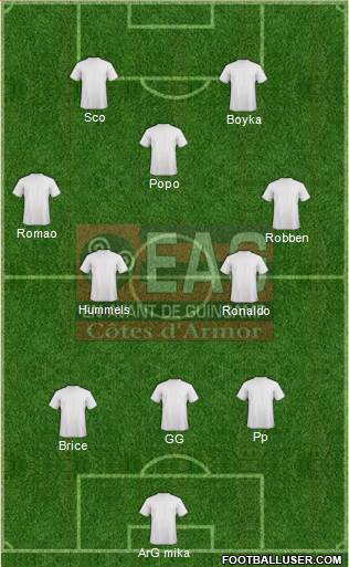 En Avant de Guingamp Formation 2015