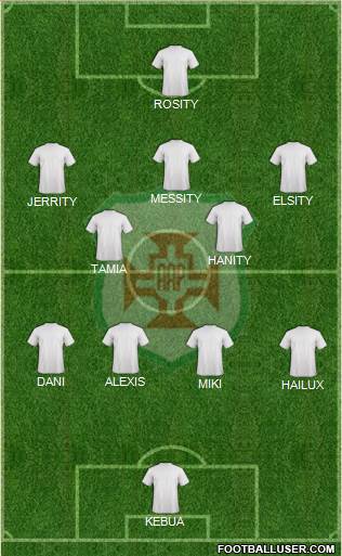 AA Portuguesa Formation 2015