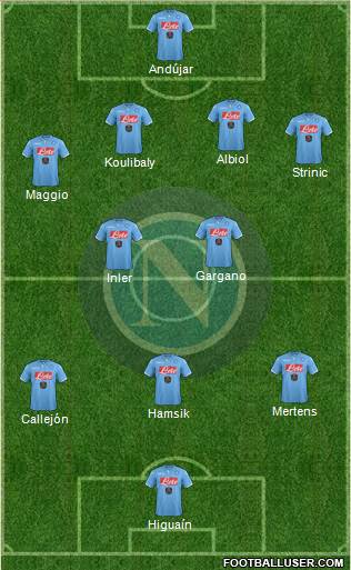 Napoli Formation 2015