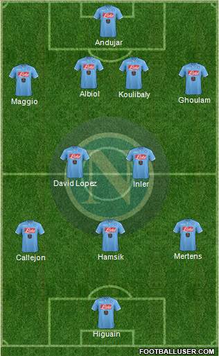 Napoli Formation 2015