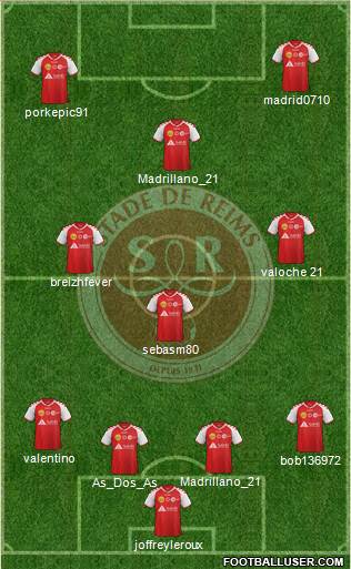 Stade de Reims Formation 2015