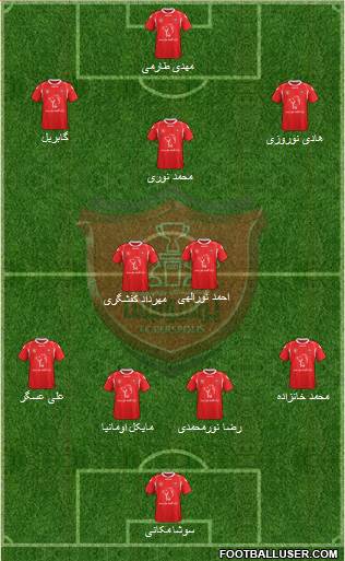 Persepolis Tehran Formation 2015