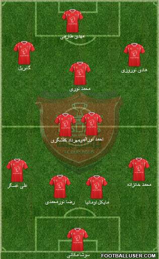 Persepolis Tehran Formation 2015