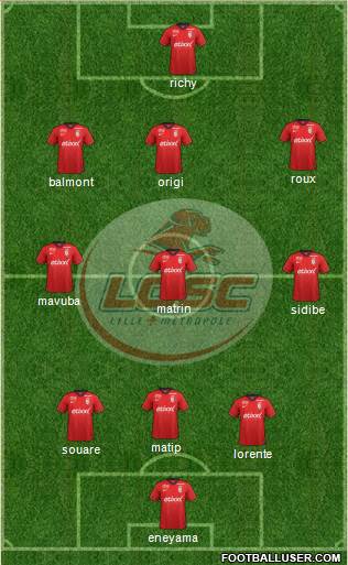 LOSC Lille Métropole Formation 2015