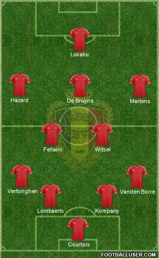 Belgium Formation 2015