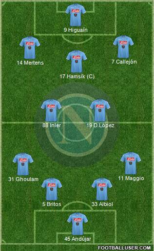 Napoli Formation 2015