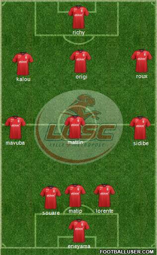 LOSC Lille Métropole Formation 2015