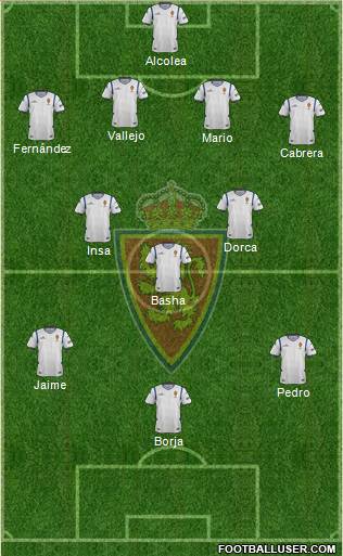 R. Zaragoza S.A.D. Formation 2015