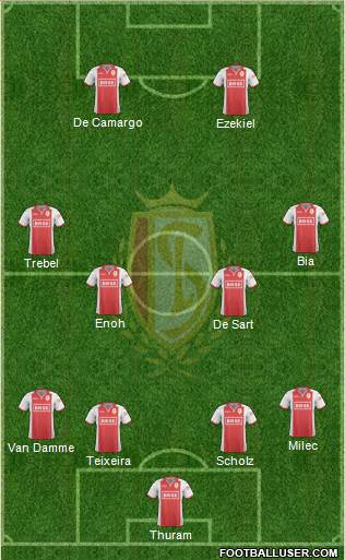R Standard de Liège Formation 2015