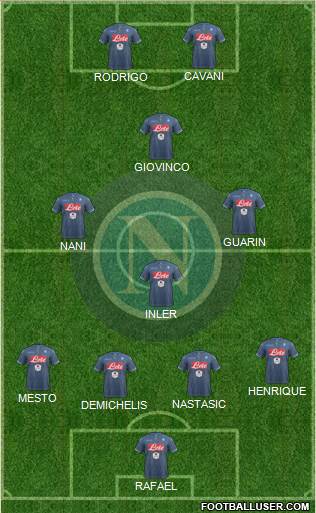Napoli Formation 2015