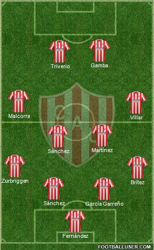 Unión de Santa Fe Formation 2015