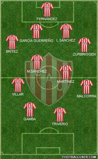 Unión de Santa Fe Formation 2015