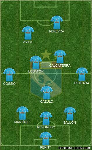 C Sporting Cristal S.A. Formation 2015