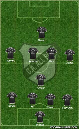 All Boys Formation 2015