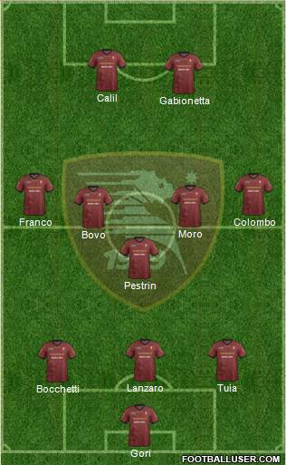 Salernitana Formation 2015