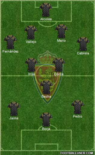 R. Zaragoza S.A.D. Formation 2015