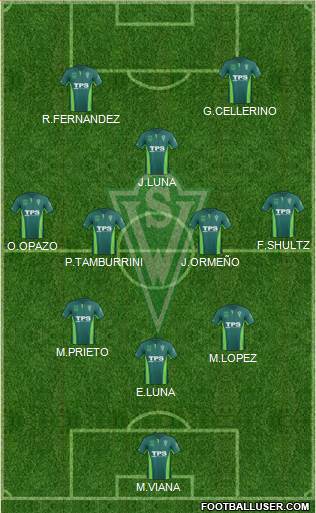 CD Santiago Wanderers S.A.D.P. Formation 2015