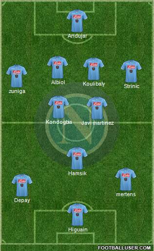 Napoli Formation 2015