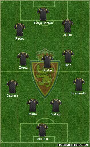 R. Zaragoza S.A.D. Formation 2015
