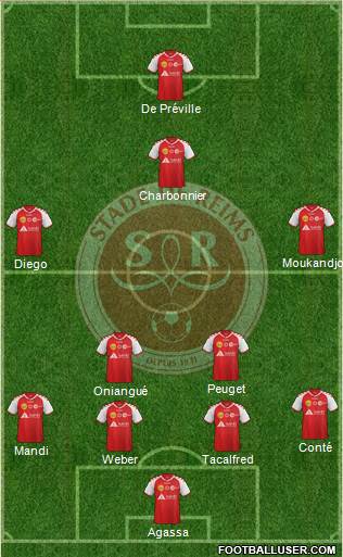 Stade de Reims Formation 2015