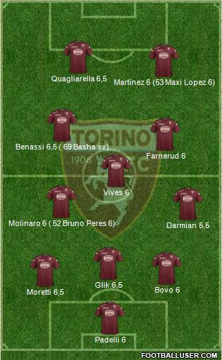 Torino Formation 2015