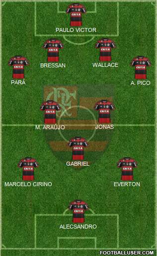 CR Flamengo Formation 2015