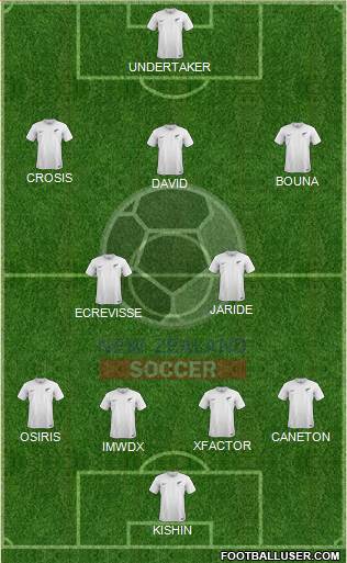 New Zealand Formation 2015