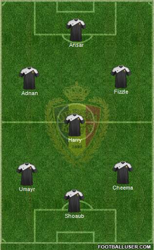 Belgium Formation 2015