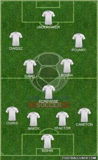 New Zealand Formation 2015